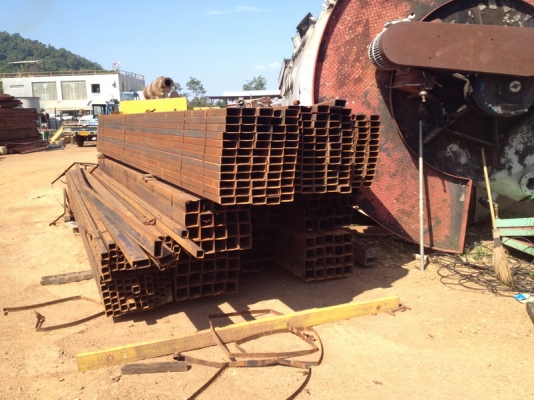 ขายเหล็กกล่อง 2x2,2x4,4x4 ยาว 6 เมตร เหล็กใหม่ ราคาไม่แพง