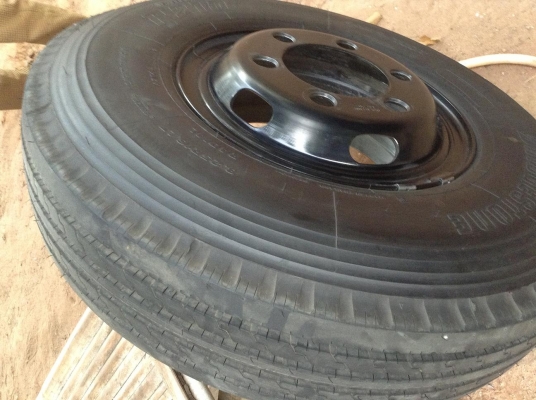 ยางเรเดียรใหม่ 8.25x16 รถ 6 ล้อ พร้อมกระทะ 7 เส้น ราคาถูก ยางเรเดียรใหม่ 8.25x16 รถ 6 ล้อ พร้อมกระทะ 7 เส้น ราคาถูก