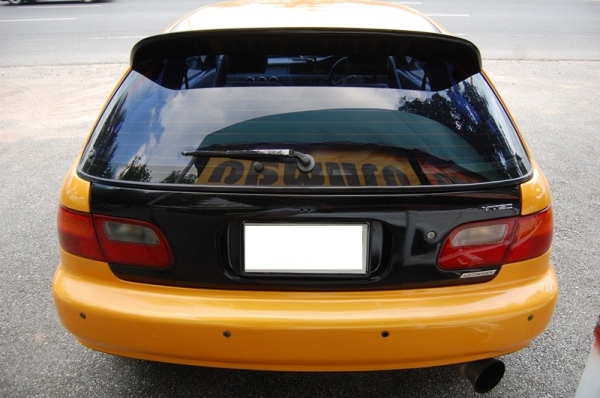 civic 3 door ปี 94  สีเหลือง-ดำ แจ้งลงเล่ม หมดแล้วครับ ทะเบียน ชลบุรี ขฉ5432