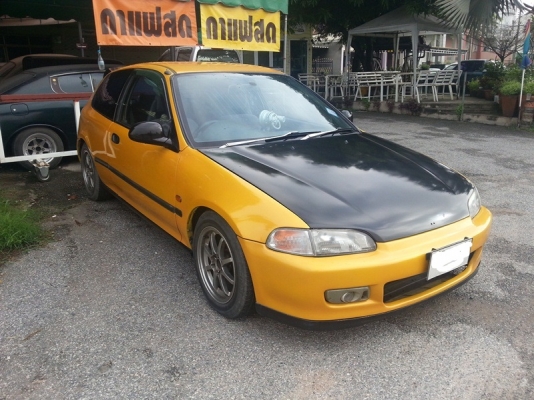 civic 3 door ปี 94  สีเหลือง-ดำ แจ้งลงเล่ม หมดแล้วครับ ทะเบียน ชลบุรี ขฉ5432