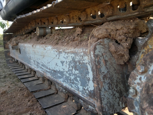 ขายรถแบคโฮ KOBELCO SK-120-T เก๋งเทา เล่มทะเบียน ไฟฟ้ามี รถสวย ใช้งานอยู่ สนใจโทร