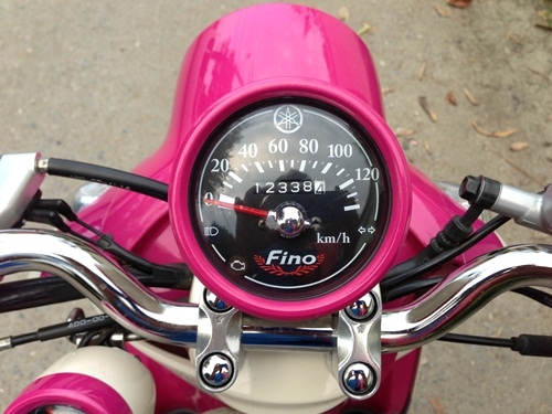 ขายnew-finoสีชมพูขาว ปี2555