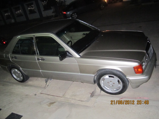 ขาย เบ็น190 e สีนำตาล ปี93