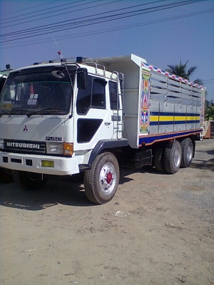 ขายรถสิบล้อMITSUBISHI FUSO FN527M-TF 68XX หลงเทอร์โบ 2 เพลาดัมพ์ กระบะเนียมยางใหม่ 10 เส้น