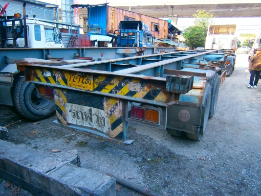 ขายหางก้างปลา 40 ฟุต ตามสภาพ พร้อมใช้งาน ต่อจากอู่พนัสฯ มีรถ 6 คัน