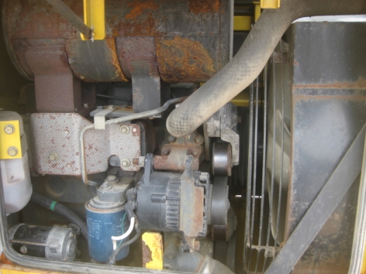 รถตักล้อยางเก่านอกKOMATSU-WA80-3 รถตักล้อยางเก่านอกKOMATSU-WA80-3