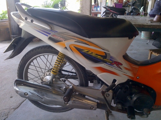 ด่วน!เวฟ125R สต๊าทมือ  ปี48 รถเครื่องเดิม  พร้อมใช้ ทะเบียน+เอกสารโอน ภาษีไม่หมด