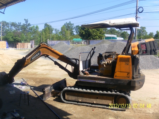 รถแม็คโครhanix n026เก่านอกพร้อมใช้