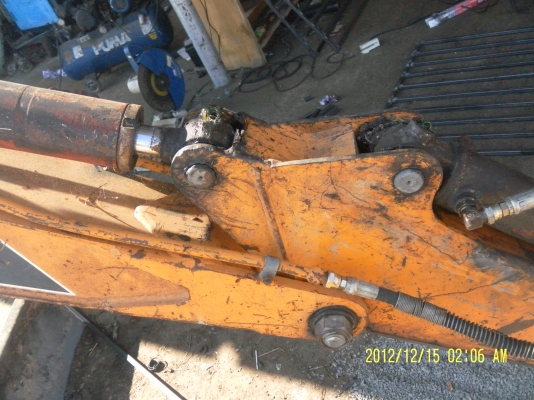 รถแม็คโครhanix n026เก่านอกพร้อมใช้