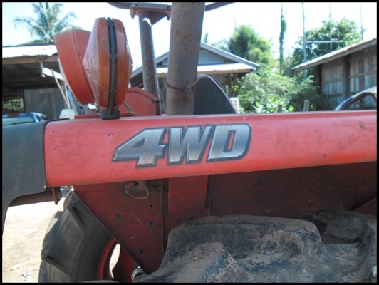 รถไถคูโบต้า สภาพสวยๆ อุปกรณ์ 8 ชุด