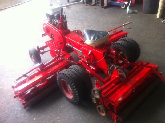 รถตัดกรีน 3แกงค์ Shibura