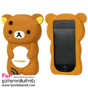 ขายถูกมาก เคสซิลิโคน หมีริลัคคุมะ สำหรับ iPhone3