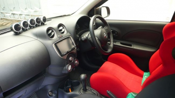 Nissan March ปี'10 แต่ง Racing พองาม ลองดูรายละเอียดครับ Nissan March ปี'10 แต่ง Racing พองาม ลองดูรายละเอียดครับ