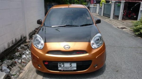 Nissan March ปี'10 แต่ง Racing พองาม ลองดูรายละเอียดครับ