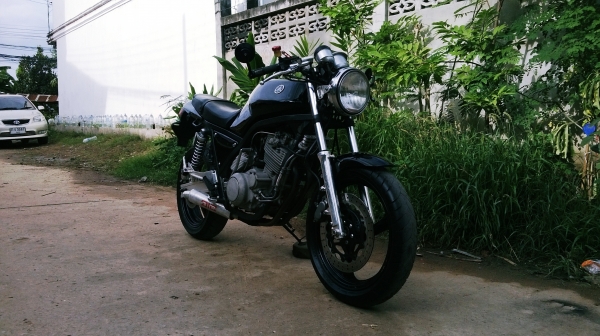 ขาย YAMAHA SRX 600cc ประกอบใหม่แต่งล้อโต อินวอย สรรพสามิต สวยๆ