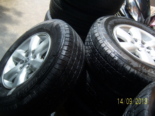 แม็กขอบ 17 พร้อมยางสวยๆสภาพดี