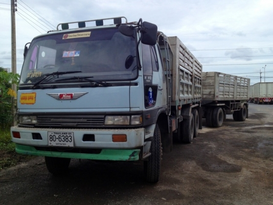 ขายถูก10 ล้อดั้มพ์HINO3M-แม่ลูก 240แรงม้าสวย