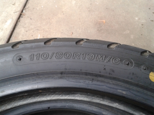 ยางบริสโตน 110/80/19 ราคา1200 ยางบริสโตน 110/80/19 ราคา1200