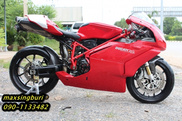 แม็กสิงห์บุรี//DUCATI 749 ปี2006 สภาพหล่อสุดๆ อินวอย+สรรพาสมิตร 250000 (รับเทิร์น)