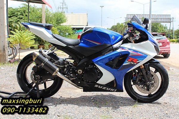 แม็กสิงห์บุรี//SUZUKI GSXR-1000 K7 ปี2007 สภาพหล่อมีของแต่่ง เสียสรรพาสมิตรแล้ว 299000 ด่วน