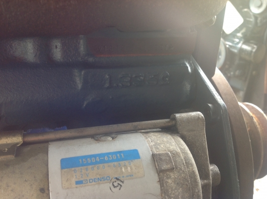 ขายเครื่องคูโบต้าดีเซล 4 สูบ เก่าญี่ปุ่น รุ่น V1305 ขนาด 30 แรงม้า สภาพสวยมากๆ ขายเครื่องคูโบต้าดีเซล 4 สูบ เก่าญี่ปุ่น รุ่น V1305 ขนาด 30 แรงม้า สภาพสวยมากๆ