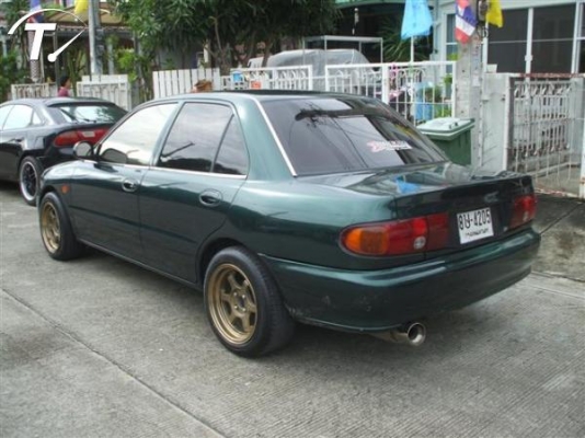 ขายอีคาร์ ปี96 ออโต้ สีเขียว รุ่นท๊อป ติดแก๊สลงเล่มแล้ว แต่งสวย 73000