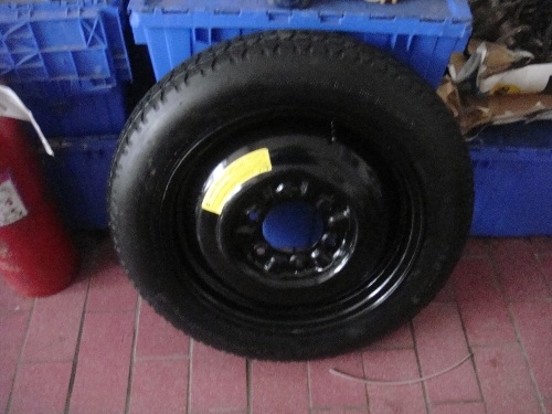 ล้ออะไหล่บาง ขอบ16 6รู  1500บาท