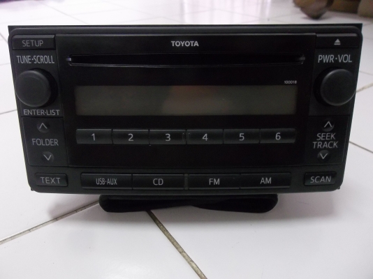วิทยุโตโยต้า 2 din สภาพดี