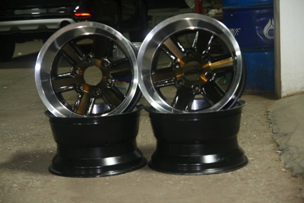 sniper มาแว้ว 15x8.5 ET-27 6รู139.7 8500 บาท