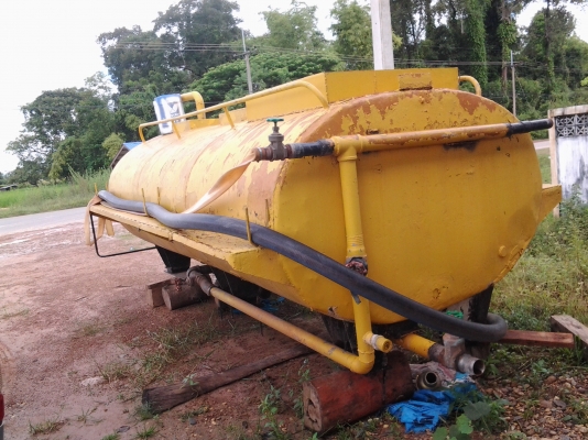 Isuzu ถังน้ำรดถนน ถอดลงจากอีซุหัวยาว