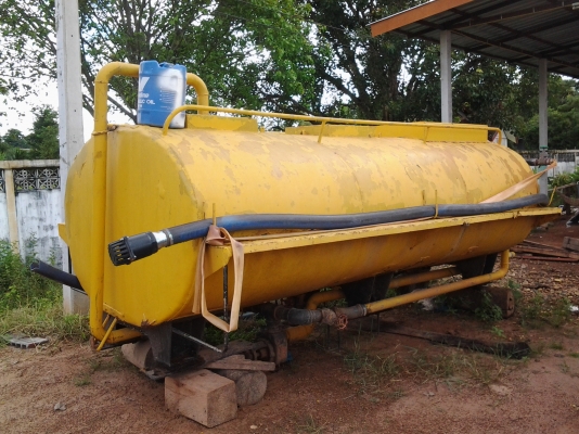 Isuzu ถังน้ำรดถนน ถอดลงจากอีซุหัวยาว