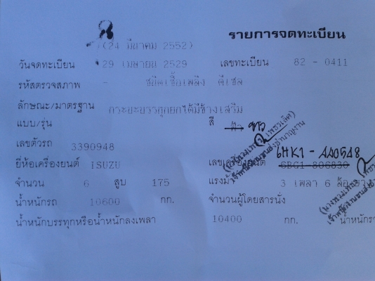 ขายร็อกกี้ 10ล้อ2เพลา240แรง