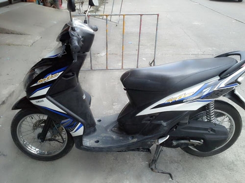 mio ไฟคู่ ปี 52 สีน้ำเงิน ขาว  รถบ้าน เครื่องเดิมๆแน่นๆ ไม่หลวม ไม่มีควัน เอกสารครบ