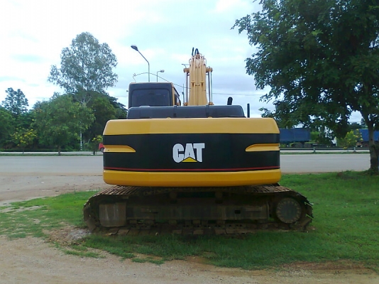 รถแบคโฮ CAT 320B รถสวย มีทะเบียน ชอบราคาเท่าไร ต่อรองกันได้ครับ