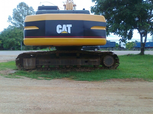 รถแบคโฮ CAT 320B รถสวย มีทะเบียน ชอบราคาเท่าไร ต่อรองกันได้ครับ