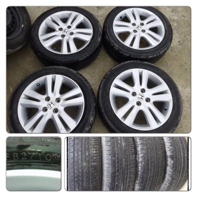 ขายล้อแม็กซ์เดิม16 Top Jazz +ยาง ราคา 6,900 บ.ราคาถูก