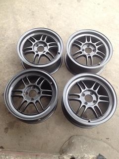 ขายล้อRPF1 ขอบ15 กว้าง7 ET41 สีเทากัล ถูกๆ 7500