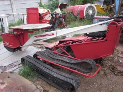 ขาย-รถกระเช้า (Sky master) KIORITZ: KCG350SH ตีนตะขาบ เครื่องยนต์เบนซิน มือสองเก่าญี่ปุ่น ทุกระบบพร้อมใช้งาน แทรคชำรุด 1 ข้าง