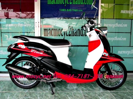 NOUVO 135 CC. ปี 54 สต๊าทมือ สีฟ้าขาว ไมล์  9 พันโล   26500