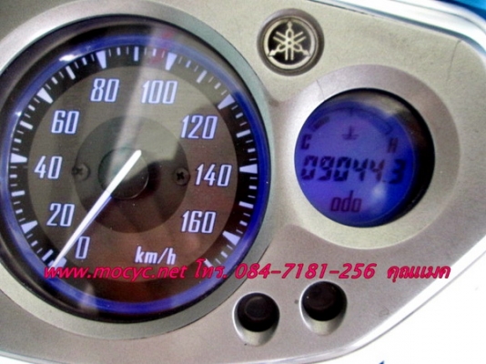 NOUVO 135 CC. ปี 54 สต๊าทมือ สีฟ้าขาว ไมล์  9 พันโล   26500