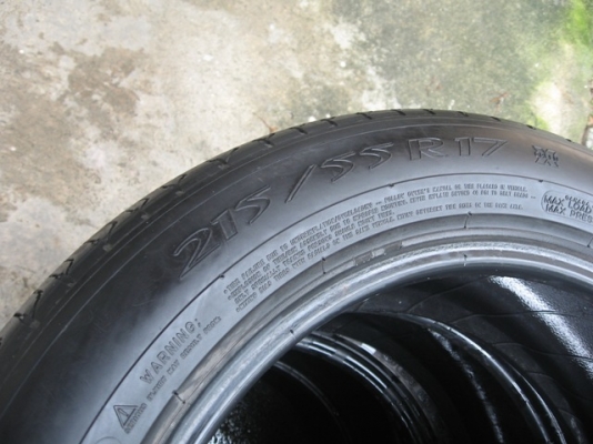 ยาง MICHELIN Primacy LC 215 55 17 ปี 09 1ชุด ถูก