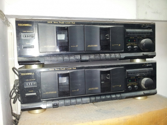 (เหลือแค่ตัวเดียวแล้วครับ)เทปใบ้ 2 หัว เก่าเก็บ (TEAC)