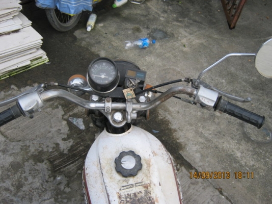 ขาย JX110 S2 เดิมๆทะเบียนเต็มภาษีปี 2557