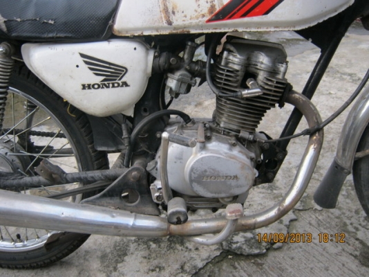 ขาย JX110 S2 เดิมๆทะเบียนเต็มภาษีปี 2557