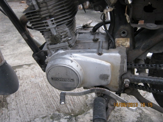 ขาย JX110 S2 เดิมๆทะเบียนเต็มภาษีปี 2557