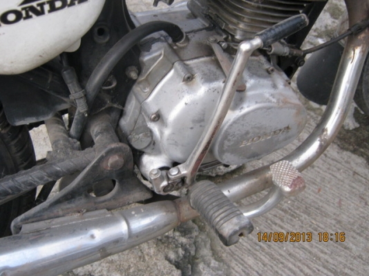 ขาย JX110 S2 เดิมๆทะเบียนเต็มภาษีปี 2557