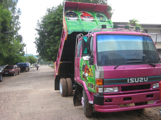 รถดั้ม6ล้อร็อกกี้ตาหวาน185ปาส้ม