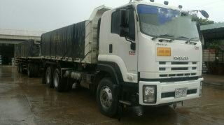 ISUZU DECA360 หางพ่วงหัวตึกปี 53 ลูก 3 คาน