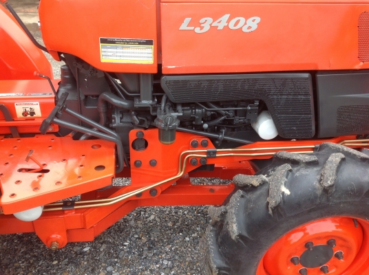 ปัญญาแทรคเตอร์มาแล้ว...จัดมาให้ครับ คูโบต้า L3408 พร้อมใบมีดตราช้าง เล่มทะเบียนพร้อม