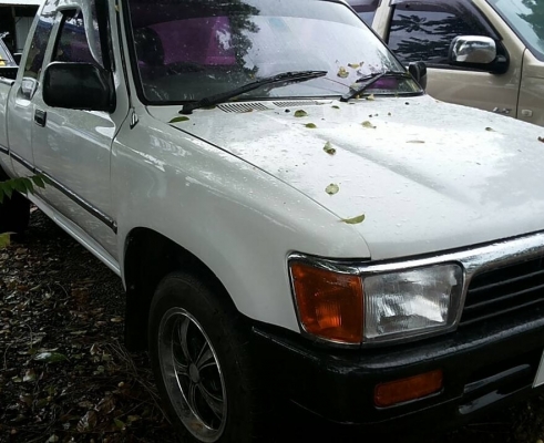 TOYOTA HILUX MIGHTY-X EXTRACAB 2.5 MT ปี 40 รถสวยจัดพร้อมใช้งาน เครื่องแน่นแรงดีเดิมๆไม่มีเยิ้ม ภายในเก๋งคอนโซลสวยครบพร้อม แอร์เย็น พวงมาลัยธรรมดา กระบะปูพื้นยางลายเนอร์อย่างสวย ล้อแม็กลายสวยมีให้พร้อม ยางสภาพดี 4 เส้นประมาณ 70\% พร้อมใช้งาน เอกสารทะเบียนภ TOYOTA HILUX MIGHTY-X EXTRACAB 2.5 MT ปี 40 รถสวยจัดพร้อมใช้งาน เครื่องแน่นแรงดีเดิมๆไม่มีเยิ้ม ภายในเก๋งคอนโซลสวยครบพร้อม แอร์เย็น พวงมาลัยธรรมดา กระบะปูพื้นยางลายเนอร์อย่างสวย ล้อแม็กลายสวยมีให้พร้อม ยางสภาพดี 4 เส้นประมาณ 70\% พร้อมใช้งาน เอกสารทะเบียนภ